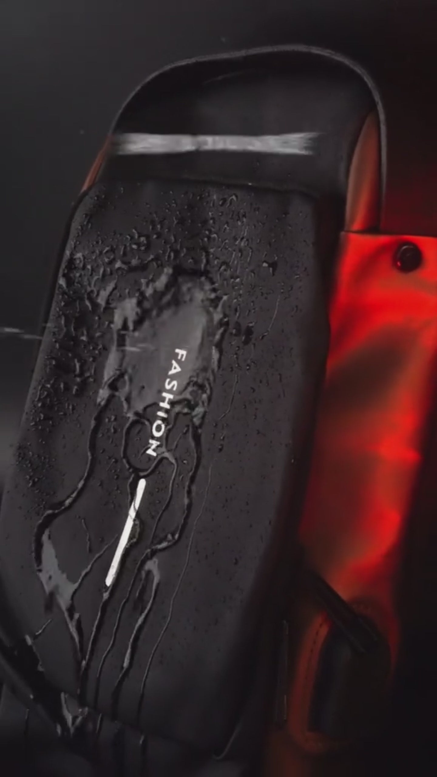 Anti-theft waterproof sling bag with USB charger and combination lock